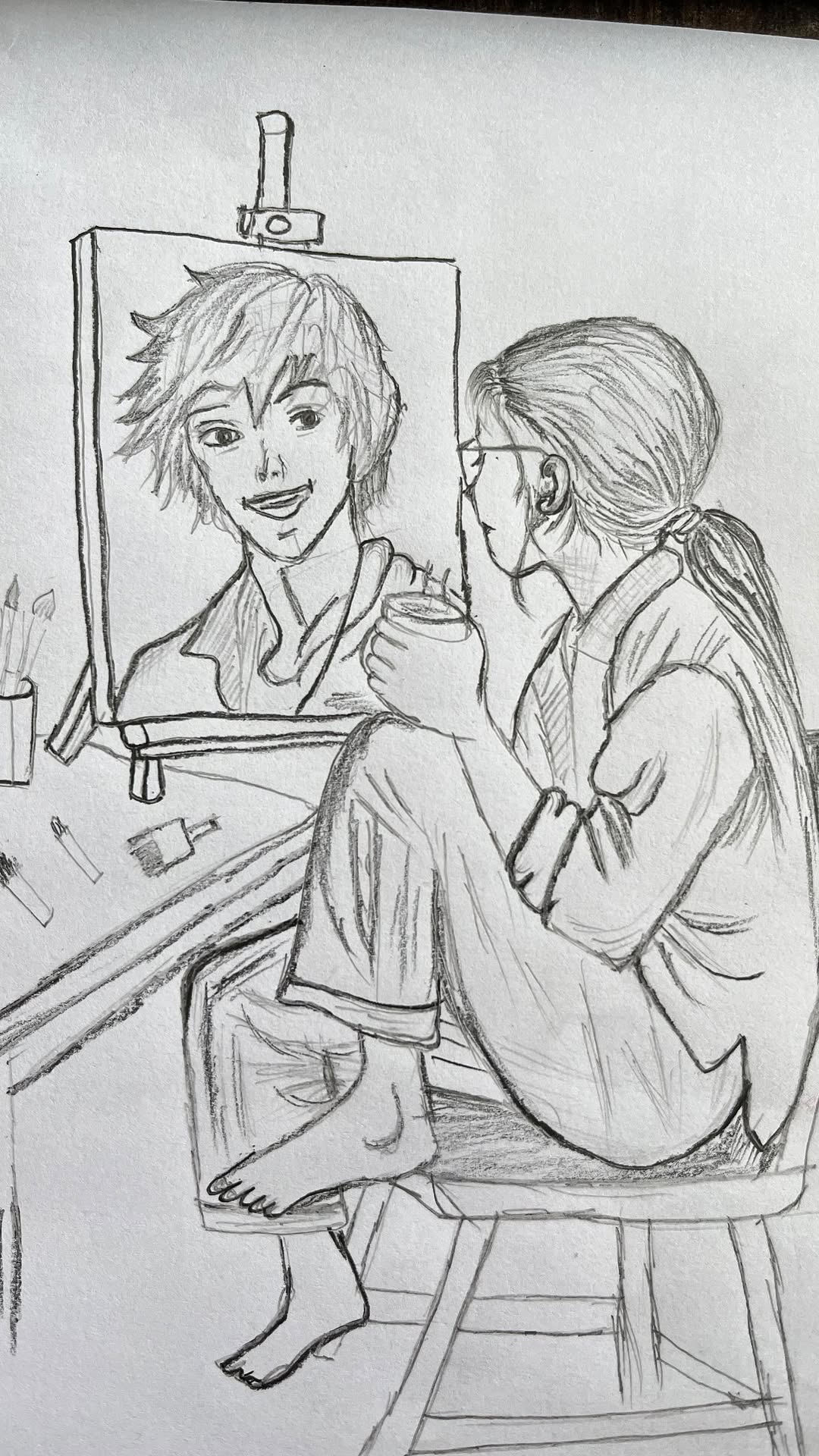 Handmade artwork from sketch_m_15 Instagram 07